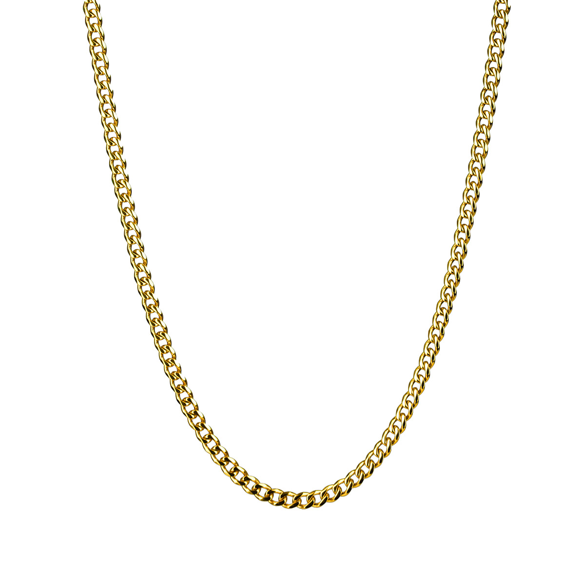Madoww Unisex Cuban Chain gold-plated necklace