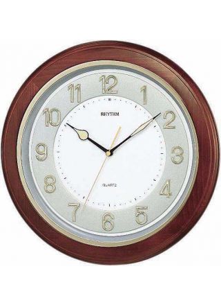 Rhythm wall clock Brown CMG266-BR06