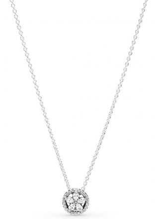 Pandora Sparkling Snowflake necklace 399230C01-45