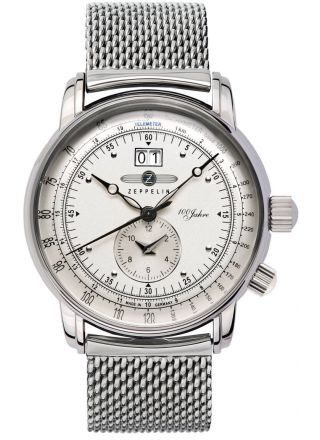 Zeppelin 100 Jahre Dual-Time Ronda6203 MB 7640M-1