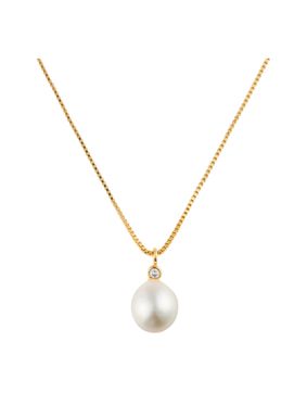 Sparv Day Pearl necklace gold-plated 3330101