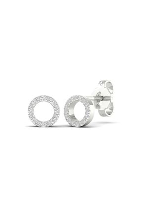 Lykka Elegance diamond earrings round