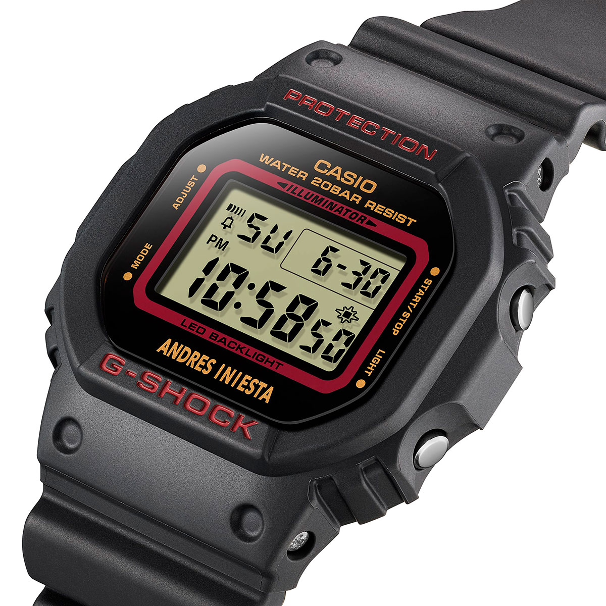 Casio G-Shock Limited Edition Andres Iniesta DW-5600AI-1ER