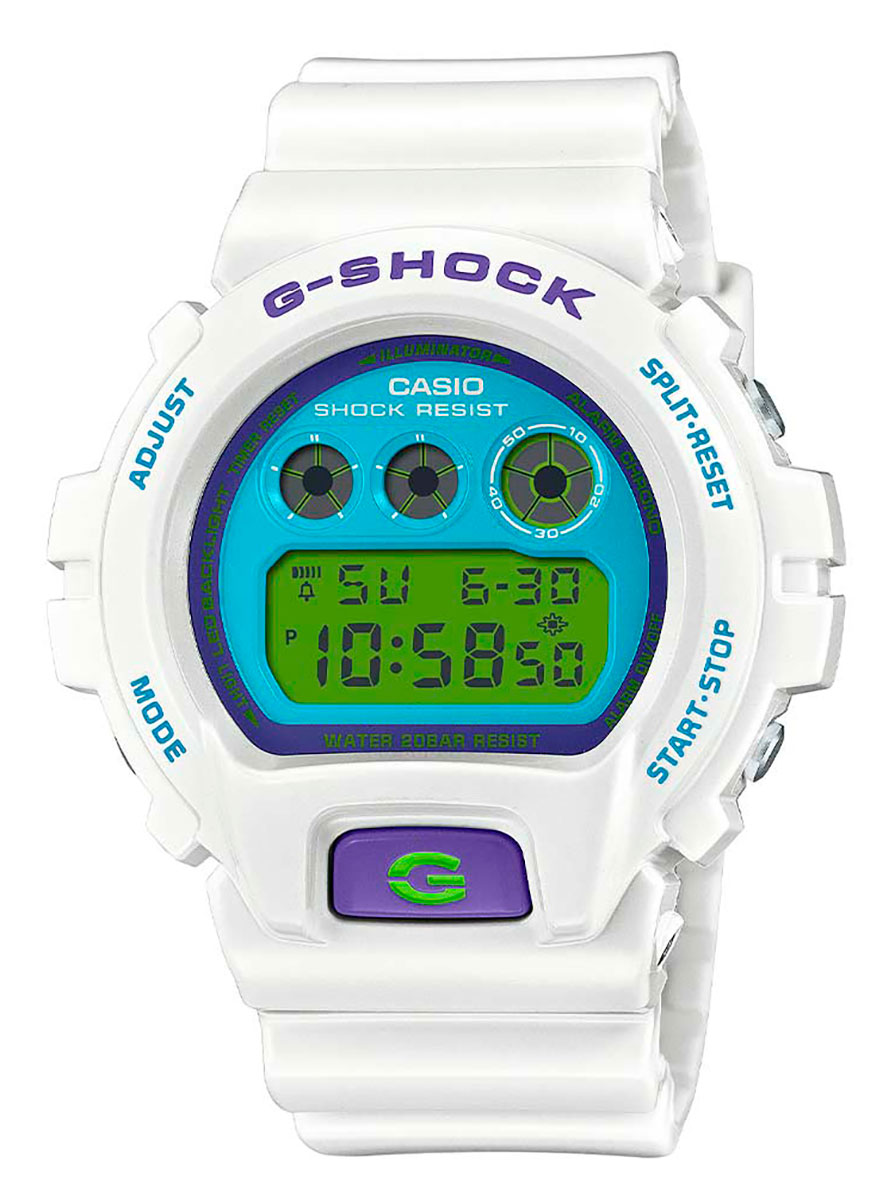 Casio G Shock Limited Edition DW 6900RCS 7ER Crazy Colours watchesonline
