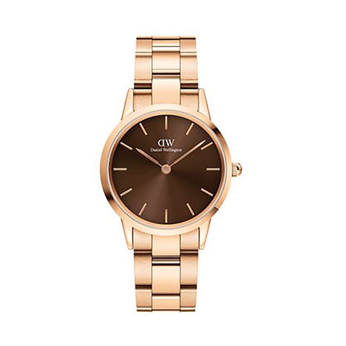 Daniel Wellington Iconic Link Amber 32 mm Rose Gold DW00100462