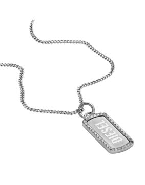 Diesel Single Dogtag necklace DX1455040