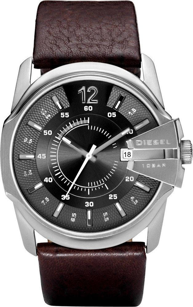 Watch Dz1206 Diesel Dz1206 Strap Diesel Men's Brown Leather Strap