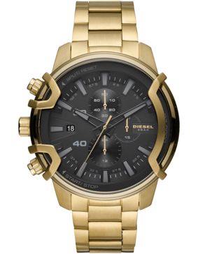 Diesel Griffed gold-tone Chronograph DZ4522