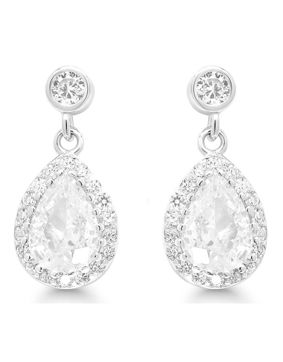 Silver earrings E-05950Z