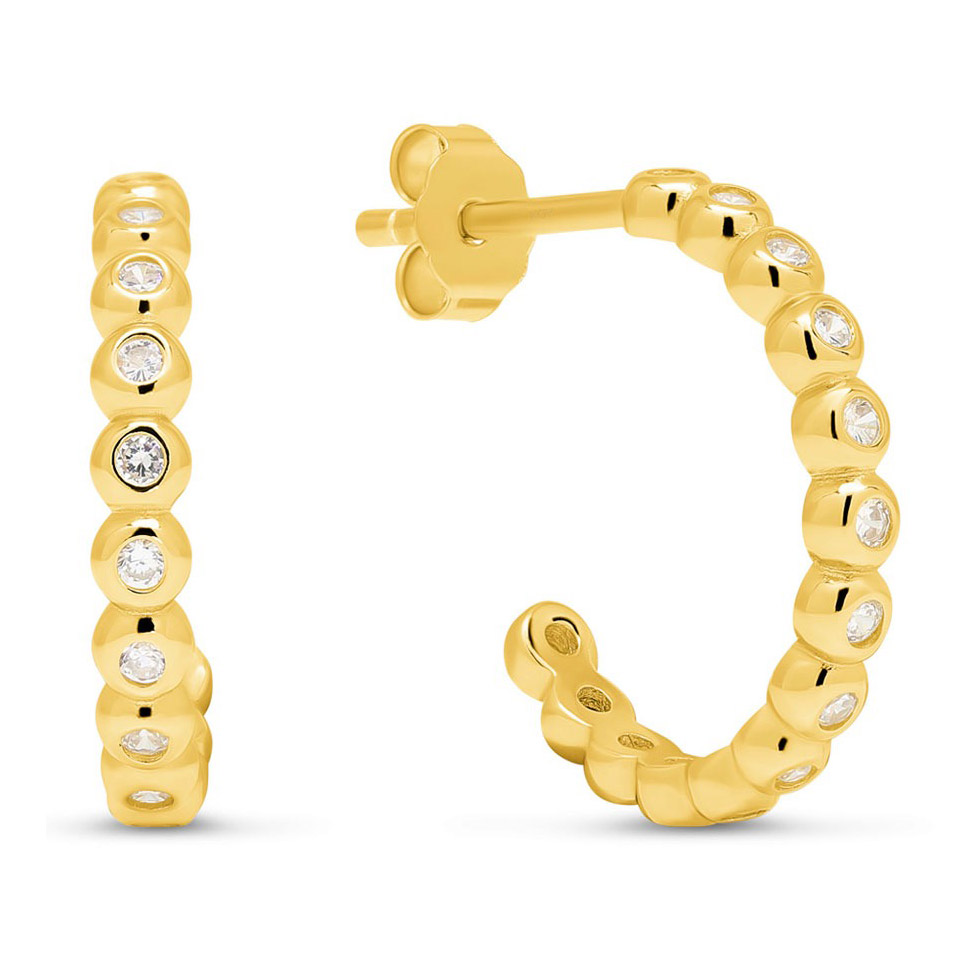 Beat of Love silver earrings E-15702ZG