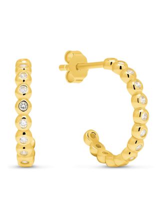 Beat of Love silver earrings E-15702ZG