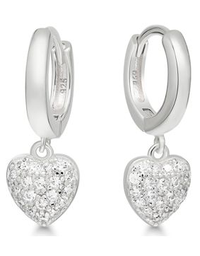 Silver earrings E-26660Z