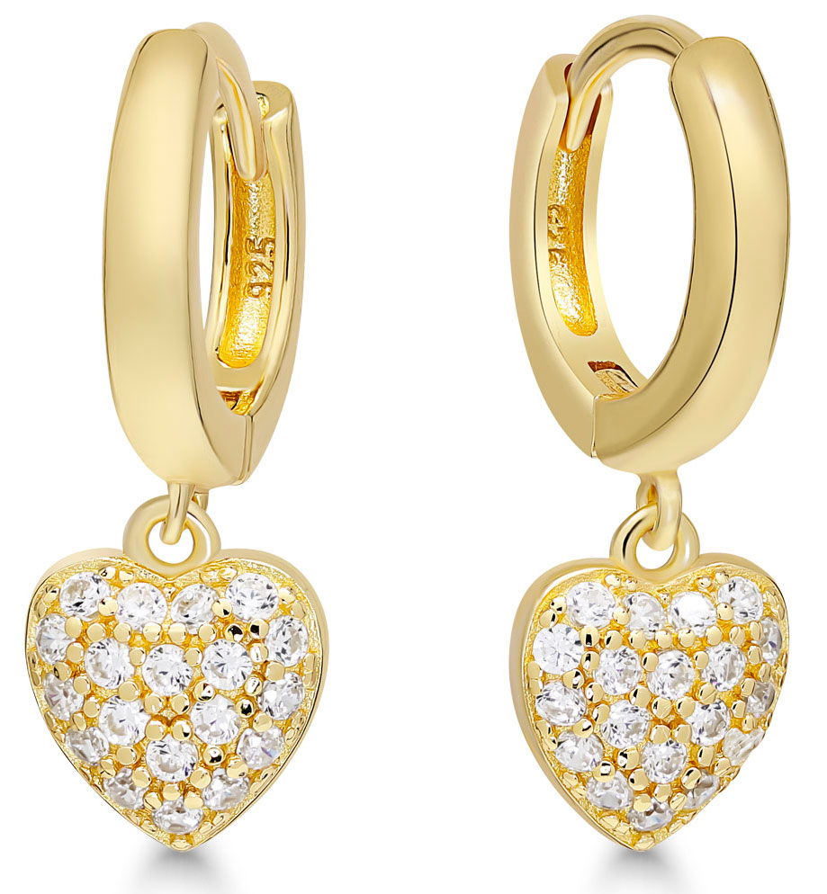 Beat of Love silver earrings E-26660ZG