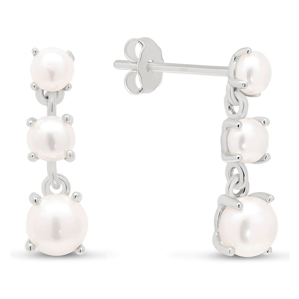 Beat of Love silver earrings E-3500P 