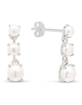 Silver earrings E-3500P
