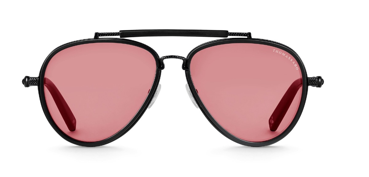 Thomas Sabo sunglasses Harrison Aviator deep red E0003-253-151-A