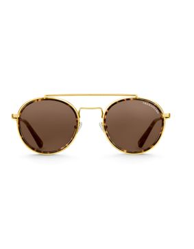 Thomas Sabo Johnny panto ethnic Havana brown sunglasses E0006-174-100-A