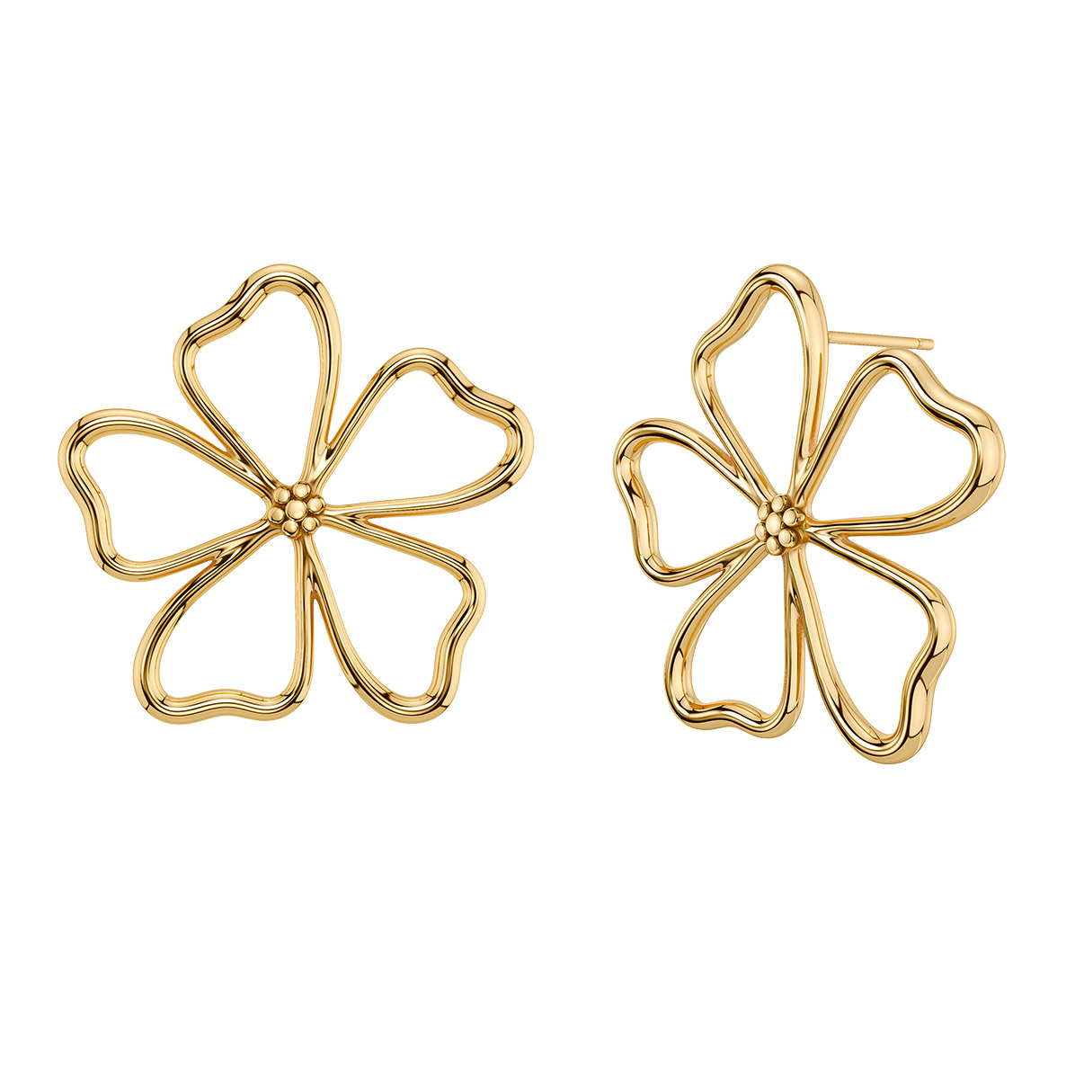 Edblad Alba studs L gold earrings 132121
