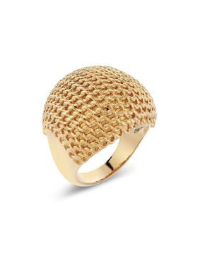 Edblad Amarillo ring gold colored 126603