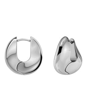 Edblad Azura hoop earrings L steel 130370