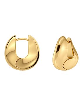 Edblad Azura hoop earrings S gold plated 130367