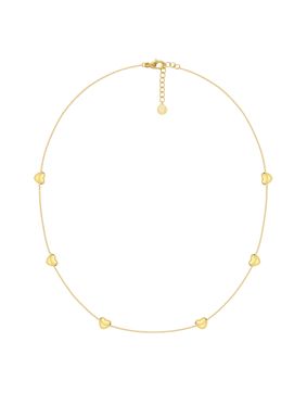 Edblad Barley heart necklace gold-plated steel 127384