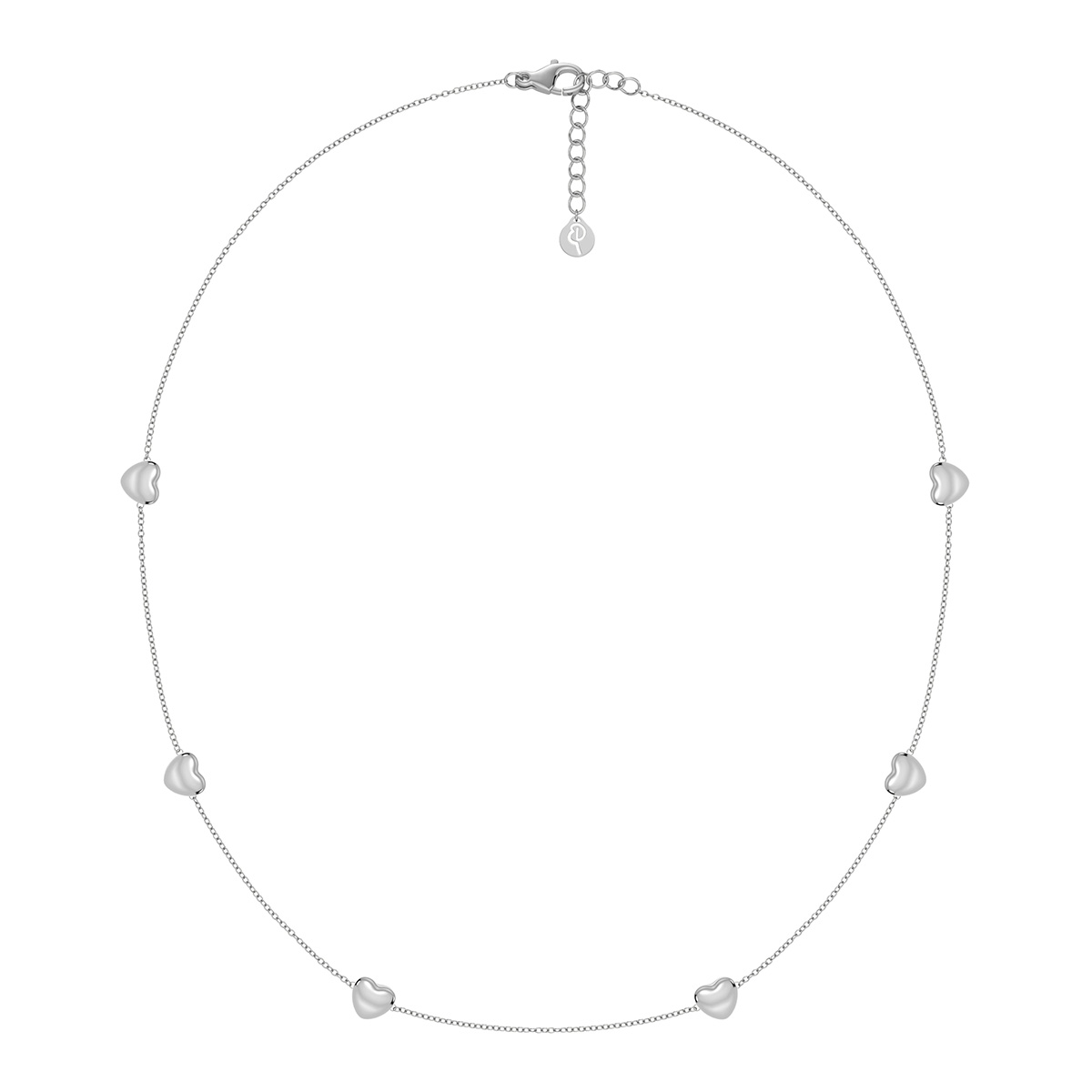 Edblad Barley heart necklace steel 127385