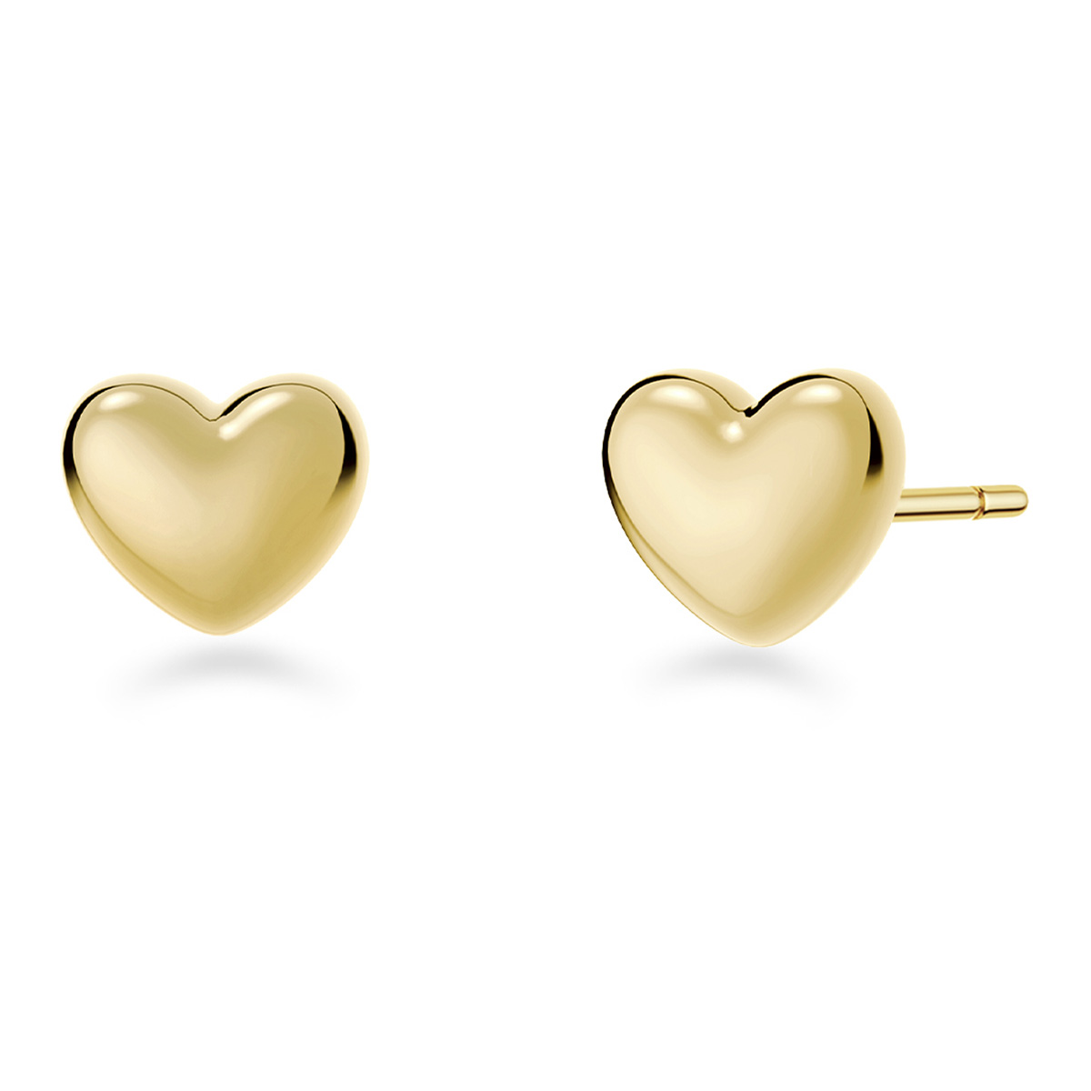 Edblad Barley heart earrings gold-plated steel 124082