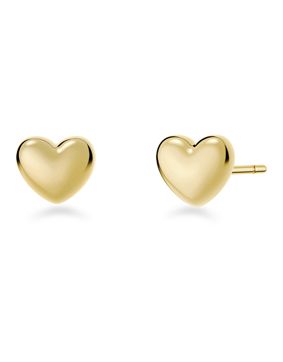 Edblad Barley heart earrings gold-plated steel 124082
