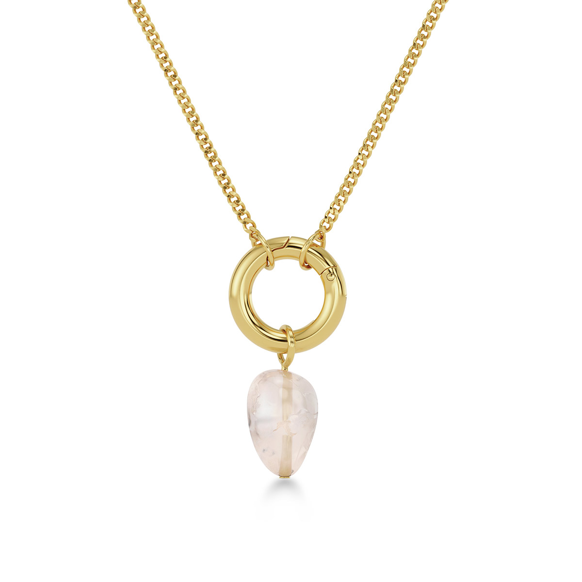 Edblad Beach crystal necklace gold 127950