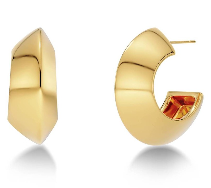 Edblad Bead Creoles L Gold 127514