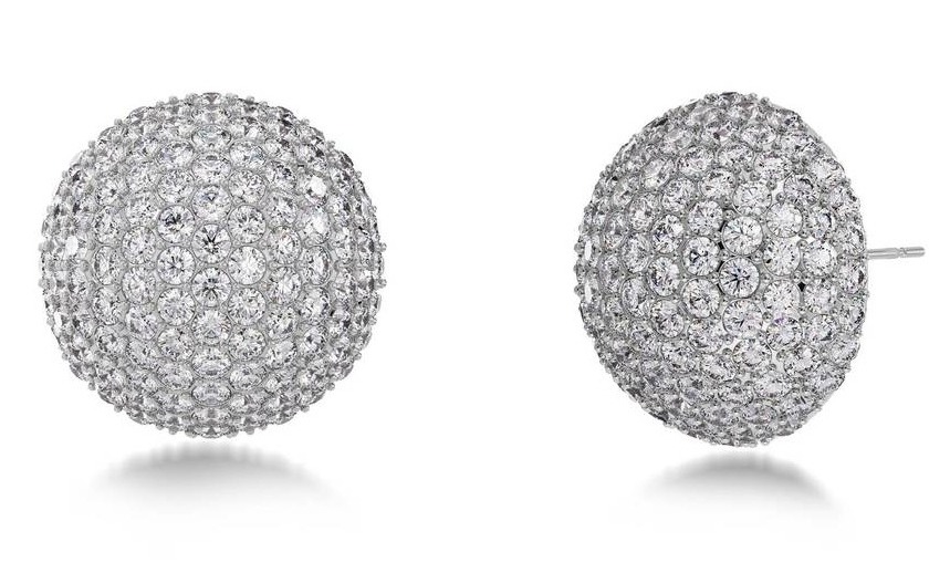 Edblad Bead Sparkle Studs Steel 127521