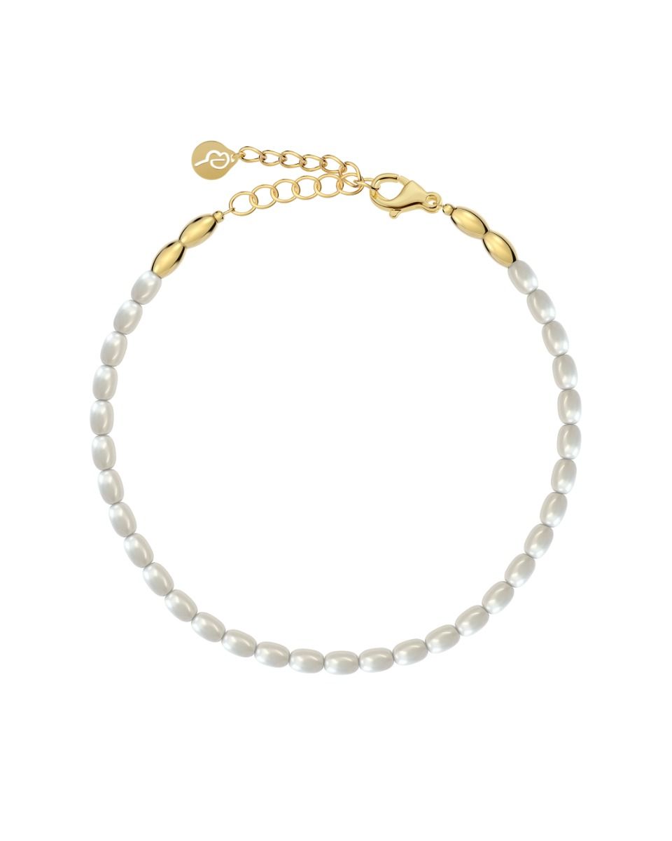 Edblad Cabo bracelet pearl gold 126860
