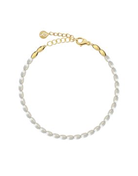 Edblad Cabo bracelet pearl gold 126860