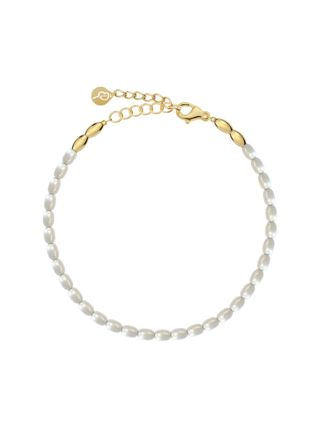 Edblad Cabo bracelet pearl gold 126860