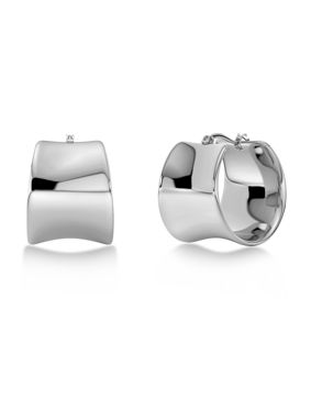 Edblad Cane Hoops L Steel earrings 129396