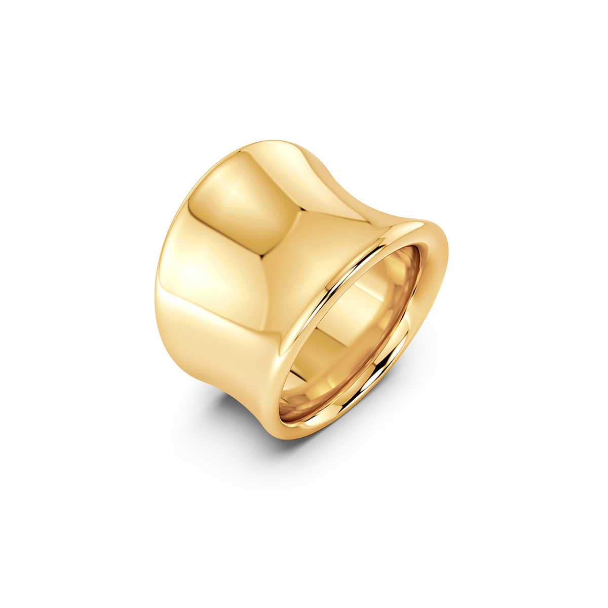 Edblad Cane gold-plated ring 129403-S
