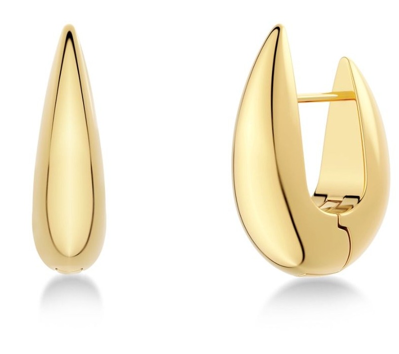 Edblad Crest Hoops L Gold 127398