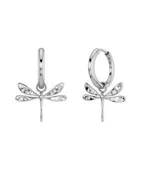 Edblad Dragonfly hoops steel earrings 132140