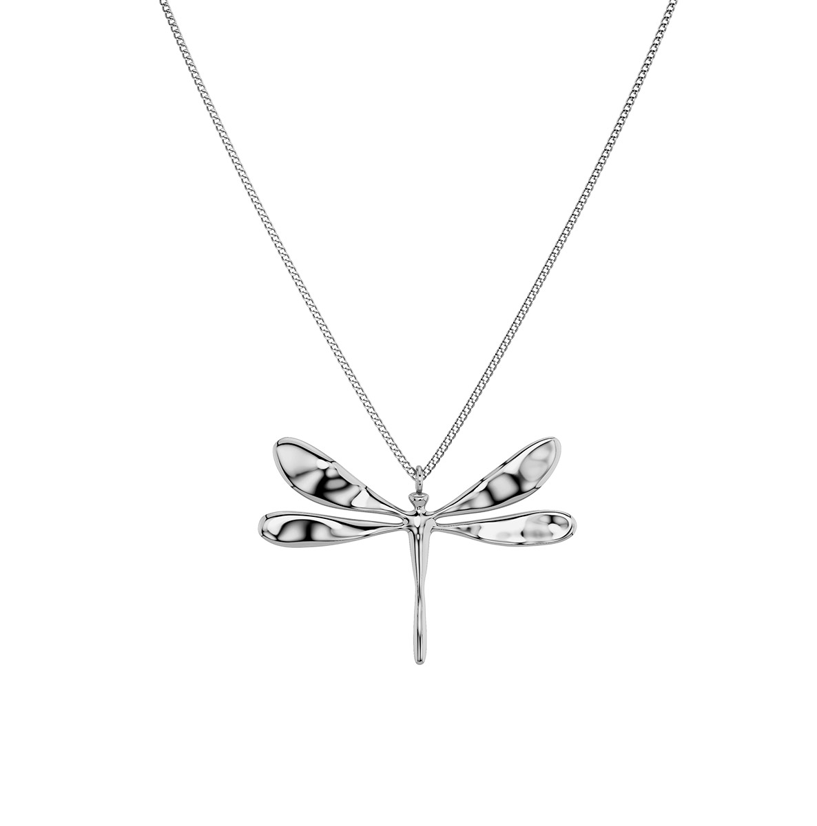 Edblad Dragonfly necklace L steel 132146