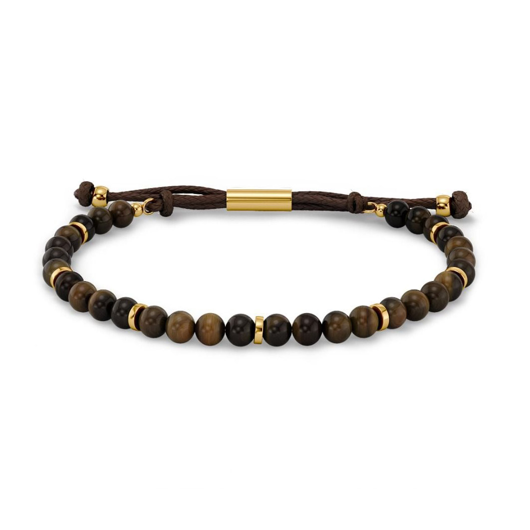 Edblad Dylan bracelet Brown/Gold 130538