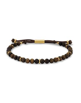 Edblad Dylan bracelet Brown/Gold 130538
