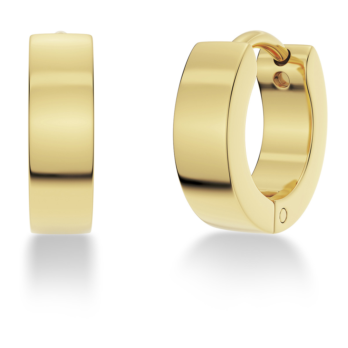 Edblad Fave hoop earrings gold-plated steel 125916