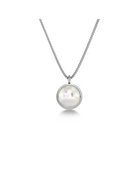 Edblad Gabrielle Steel pearl necklace 129418