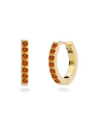 Edblad Glow hoops M Tangerine gold 126894