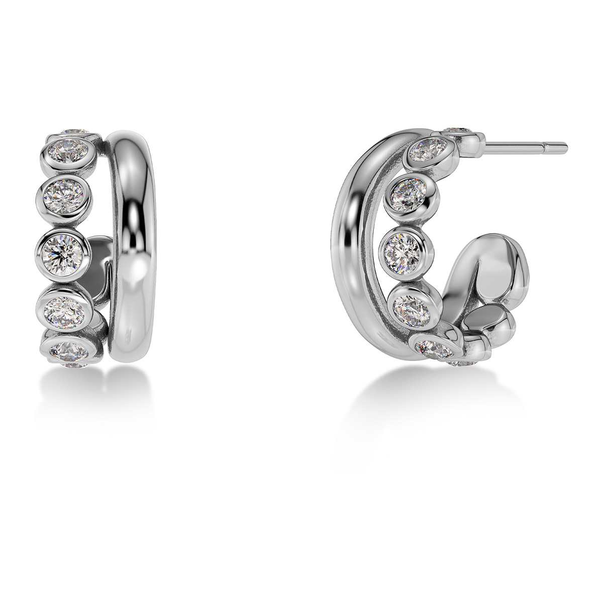 Edblad Grace earrings S steel 130256