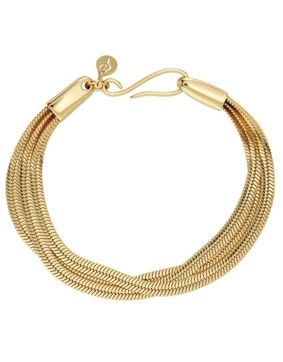 Edblad Herringbone Triple Bracelet Gold 127427