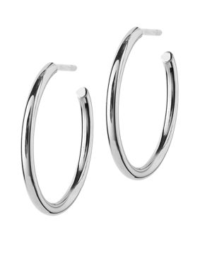 Edblad Hoops Earrings Steel Medium 105861