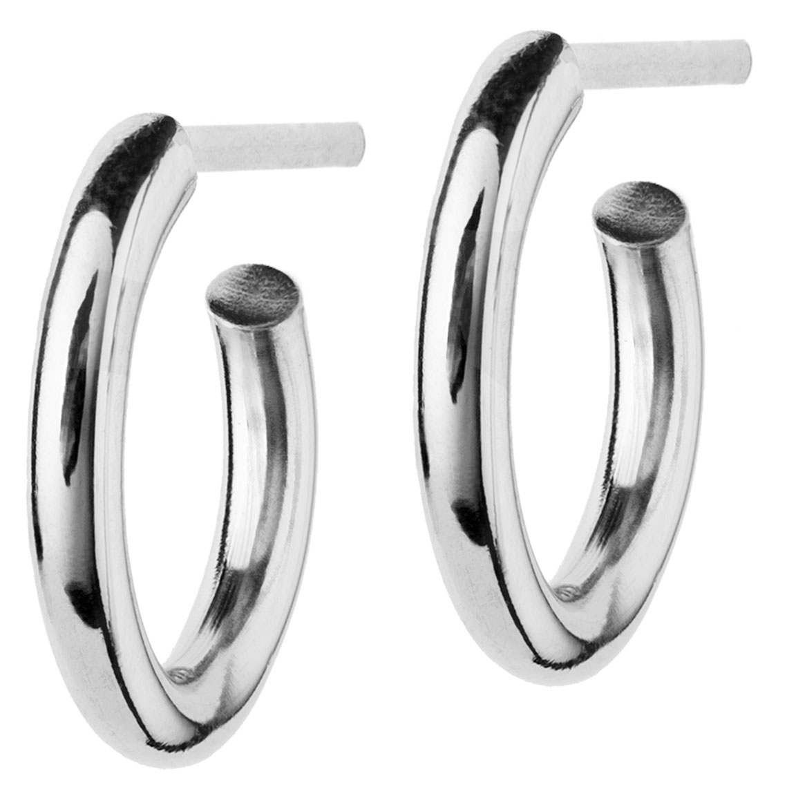 Edblad Hoops Earrings Steel Small 105862