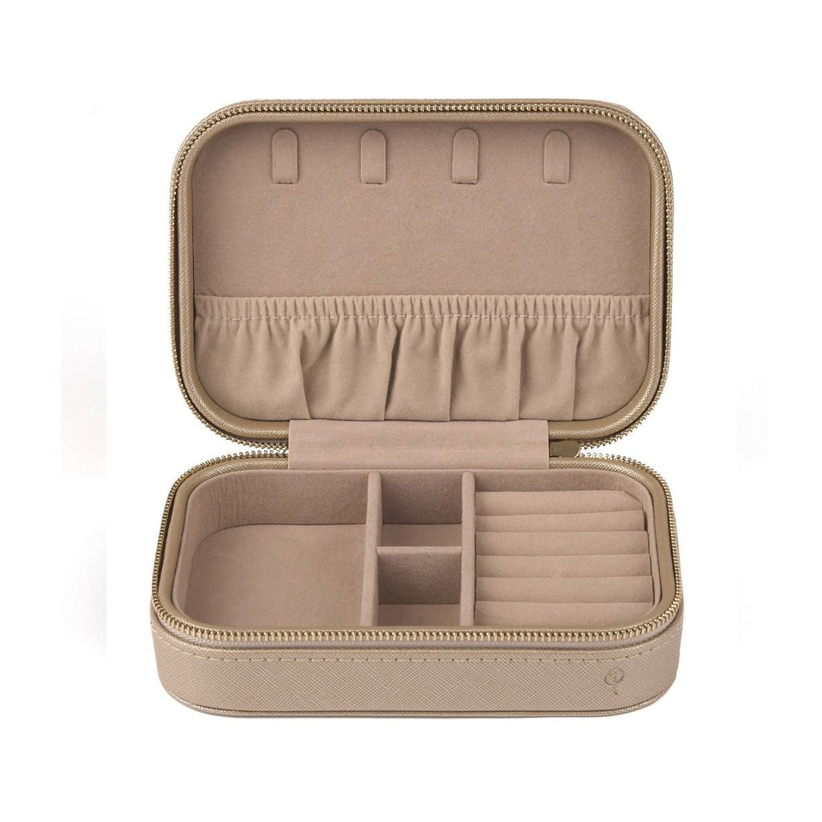 Edblad travel jewelry box L Beige/Gold 127075